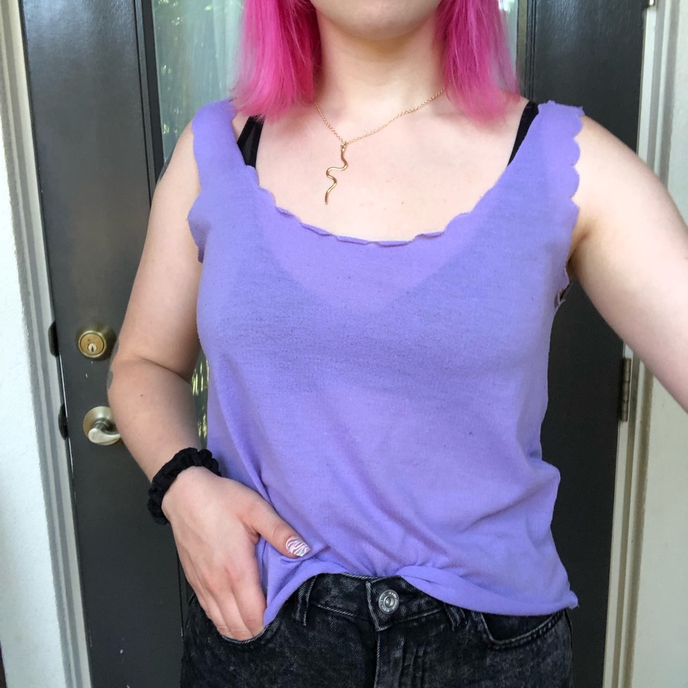 Rebellious One brand. Size S but fits like a M/L